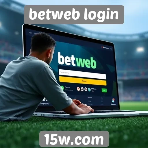 Acessibilidade do site betweb login para novos usuários